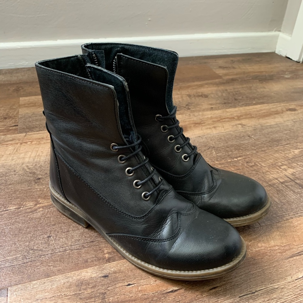 Eric Michael Leather Boots